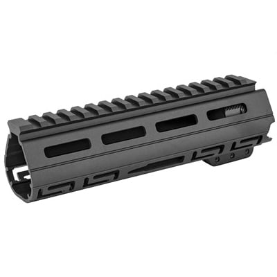 Luth-AR 7" Palm Handguard w/ MLOK & Free Float, Black Aluminum - HG-V-7M