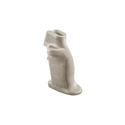 Luth-AR Chubby Grip w/ Full Palm Swell, Textured for Non-slip Grip & Left Side Thumb Rest, FDE Finish - PG-01-FDE - Luth-Ar