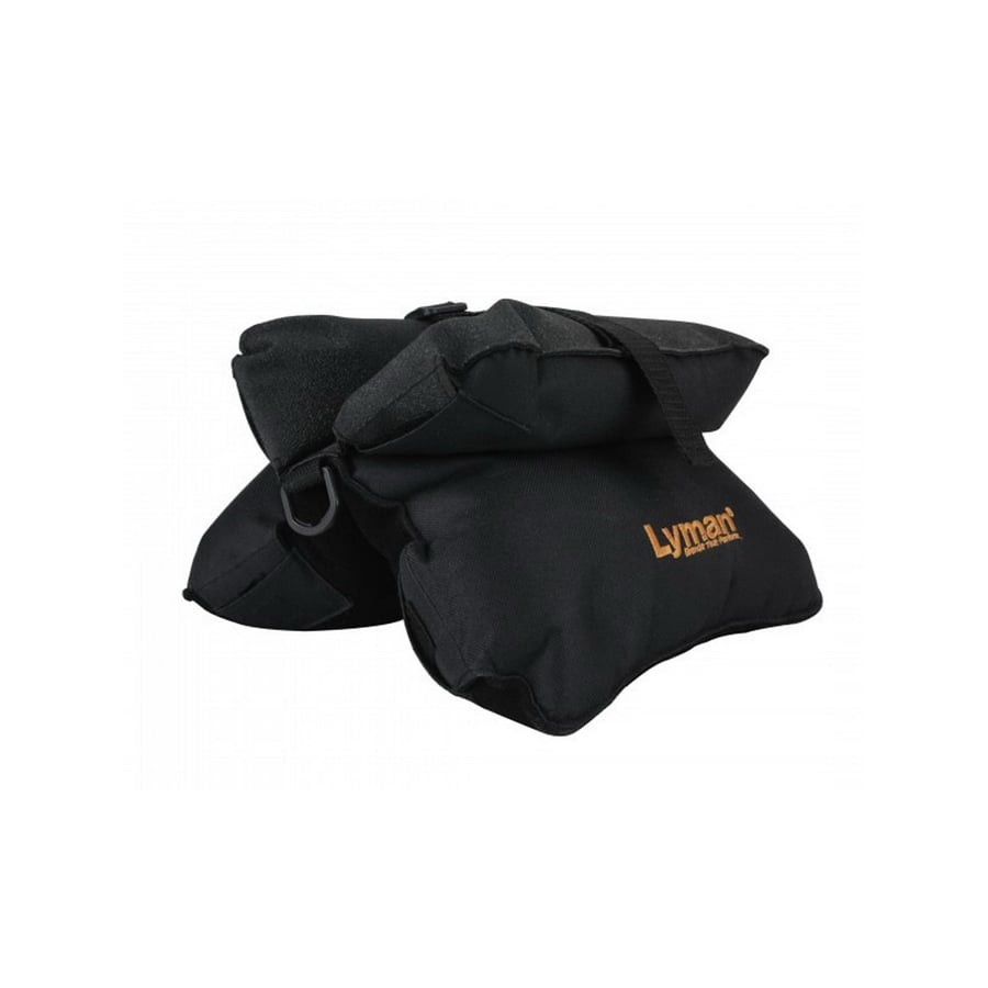 Lyman Filled Match Shooting Bag and Bag Jack Combo Kit, 600 Denier Nylon, Black - 7837815 - Lyman