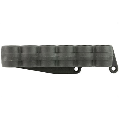 Mesa Tactical SureShell Carrier 6-Shell Side Saddle for 12 Ga Remington, Black - 94740 - Mesa Tactical