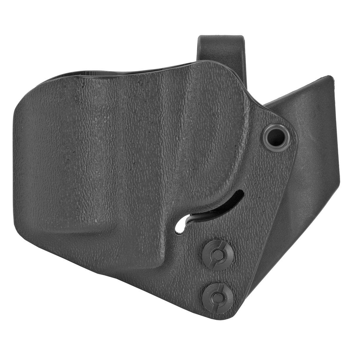 Mission First Tactical Minimalist IWB Holster For S&W J Frame Revolvers, Black Kydex - H2SWJAIWBM