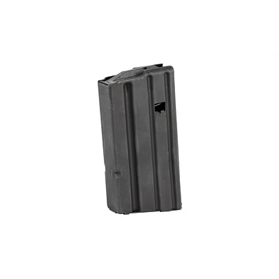 ASC 10 Round Magazine 223 Rem Fits AR-15, Black SS - 223-20RD-L-10RD-SS - Asc