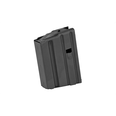 ASC Magazine, 223 Rem, Fits AR-15, 5Rd, Black Stainless w/ Black Follower - 5-223-SS-BM-B-ASC - Asc