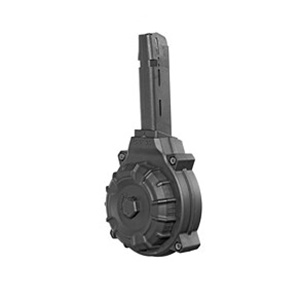 ProMag Glock 22/23/27 .40 S&W 50 Round Drum Magazine, Black - DRM-A19 - Promag