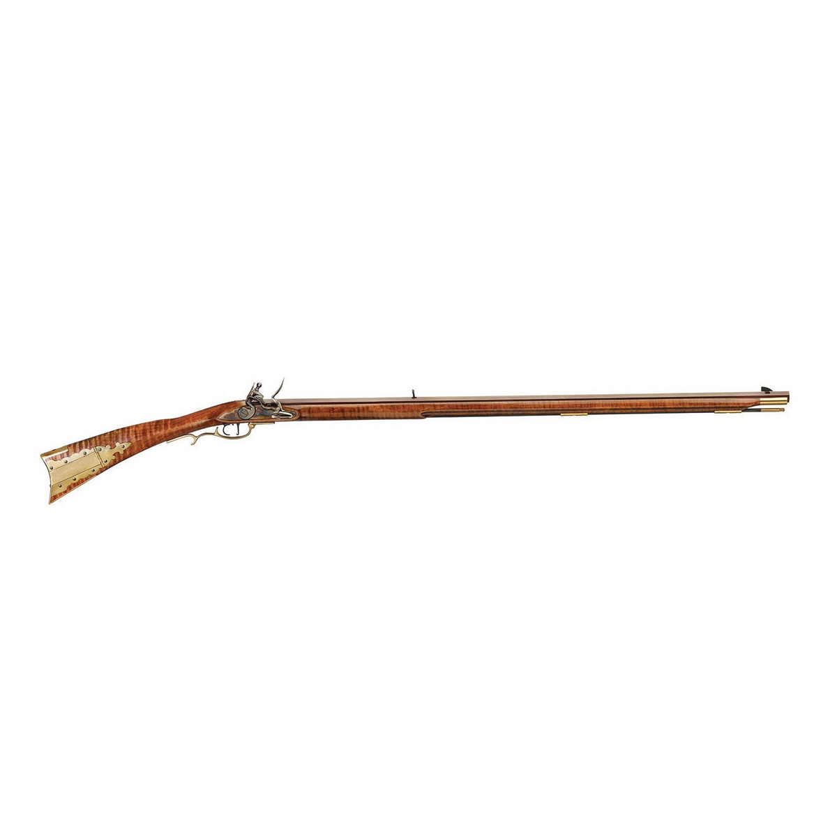 Taylors & Company Frontier .50 Cal Flintlock Rifle - Traditional Flintlock Design for Authentic Shooting Experience - 210012 - Taylors And Company