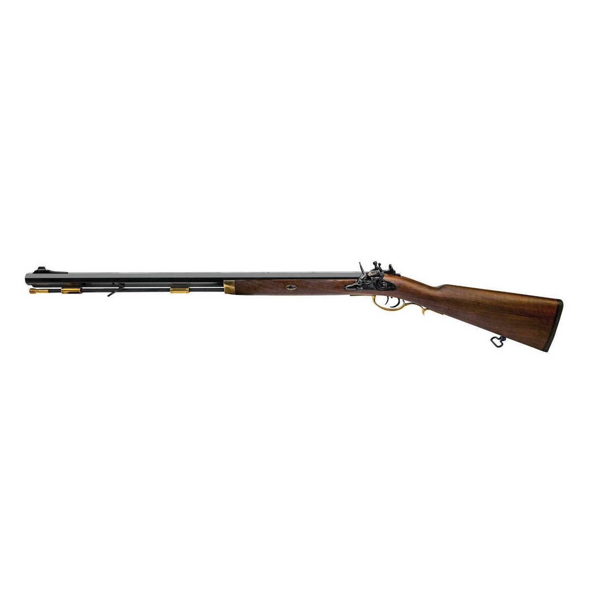 Taylors & Company Traditional Hawken Hunter .54 Cal Flintlock Rifle - Authentic Flintlock for Superior Hunting Performance - 210112 - Taylors And Company