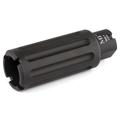 Midwest Industries 3.37" M14x 1.0 LH TPI Blast Can For .30 Caliber AK Rifles, Black Hardcoat Anodized - MI-BC762X39 - Midwest Industries