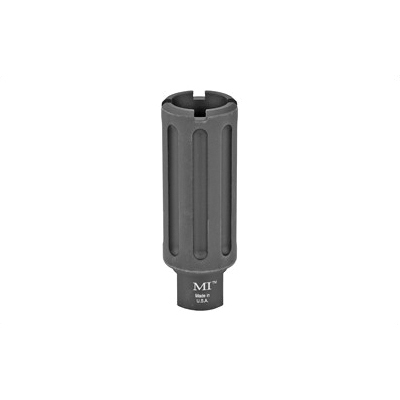 Midwest Industries 1/2x36 Thread 9mm Aluminum Blast Can Diverter 3.375", Black Anodized - MI-BC9 - Midwest Industries