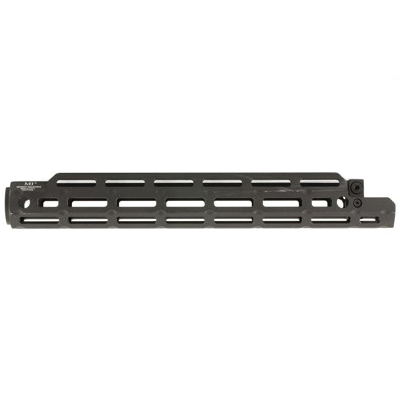 Midwest Industries M-Lok Compatible Handguard w/ Mil-Spec Top Rail Fits HK 91, Black - MI-HK91M - Midwest Industries