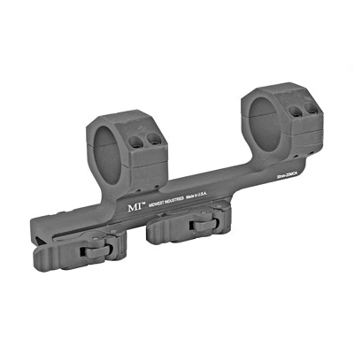 Midwest Industries 20 MOA Elevation 30mm Aluminum QD Scope Mount, Black Anodized - MI-QD30SM-20MOA - Midwest Industries