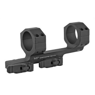 Midwest Industries 35mm QD Ring Mount Fits Picatinny Rail, Black - MI-QD35SM - Midwest Industries