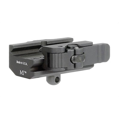 Midwest Industries QD Mount Fits Harris Bi-Pod, Black - MI-QDBP - Midwest Industries