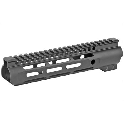 Midwest Industries 9.25" MLOK Slim Line Alum Handguard Fits AR Rifles w/ 5-Slot Polymer Rail, Black Anodized - MI-SLH9.25 - Midwest Industries
