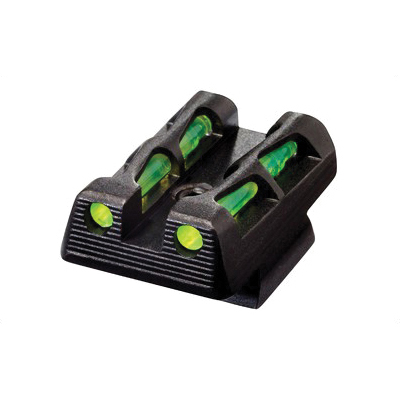 Hi-Viz Litewave CZ 75/85/P-01 Green/Red/Black Interchangeable Rear Sights - CZLW11 - Hiviz