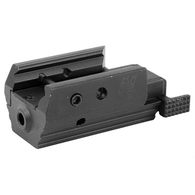 NCSTAR Red Laser w/ Weaver Mount Fits Picatinny &Weaver Rail, Black - AAPRLS