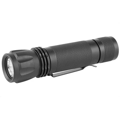 NCSTAR LED Flashlight Fits Picatinny/Weaver Rail, Black - ATFLB - Ncstar