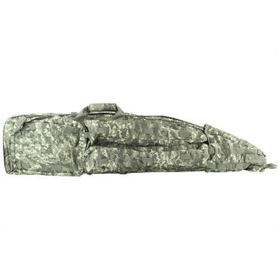 NCSTAR Drag Bag 45" Rifle Case w/ Backpack Shoulder Straps, Gray Nylon - CVDB2912D - Ncstar