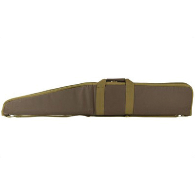 NCSTAR 48" Shotgun Case, Brown Nylon w/ Metal Lockable Zipper Pulls - CVSHW2958-48