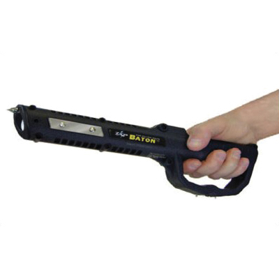 PS Products ZAP Stun Baton w/ Light, Black - ZAPBaton - Ps Products