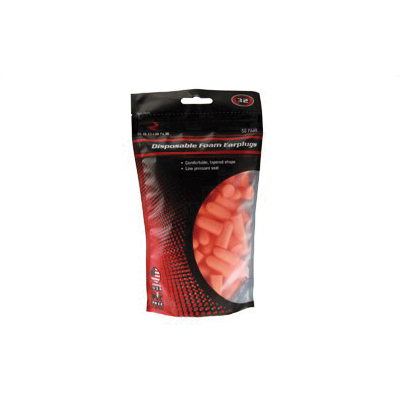 Radians NRR 32 Foam Ear Plugs 50 Pack, Orange - FP70BG50 - Radian Weapons