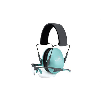 Radians Lowset Ladies Earrmuff And Glasses Range Combo, Aqua - LS0820CKCS - Radians