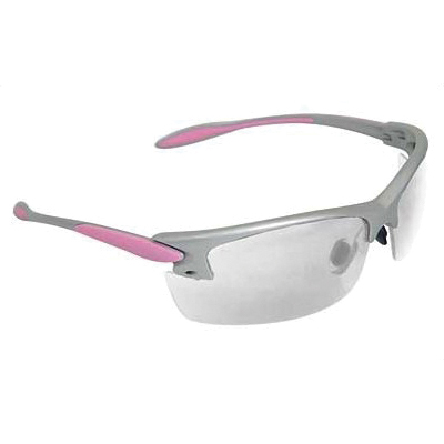 Radians Womens Glasses With Silver And Pink Frame, Clear - PG0810CS - Radian Weapons