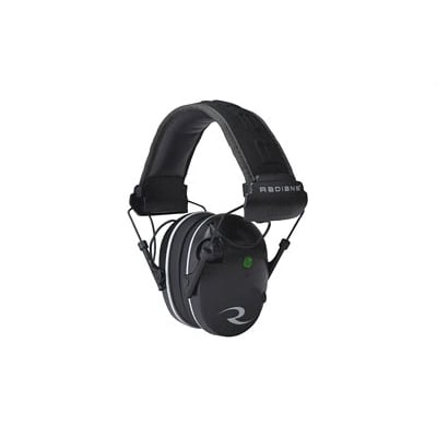 Radians R3200 Dual Mic NRR 23 Electonic Earmuff, Black - R3200ECS - Radians