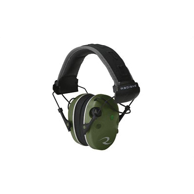 Radians R3400 Quad Mic NRR 24 Electronic Earmuff, Military Green - R3400EQCS - Radian Weapons