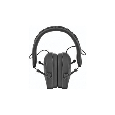 Radiants Vertex Slim Dual Mic NRR 22 Electronic Earmuffs, Black - VX0110CS - Radians