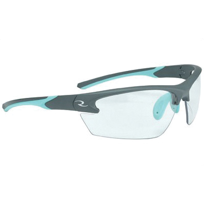 Radians Lowset Ladies Glasses With Aqua And Charcoal Frame, Clear - WS2310CS - Radians