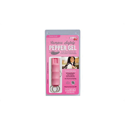 Sabre .54oz Campus Safety Pepper Spray Gel, Pink - HC-14-CPG-PK-US