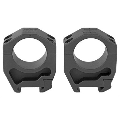 Seekins Precision 1.26" 30mm Extra High Scope Ring, Black - 0010620016 - Seekins