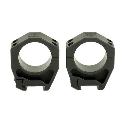 Seekins Precision 1.26" 34,, Extra High Scope Ring, Black - 0010630010 - Seekins
