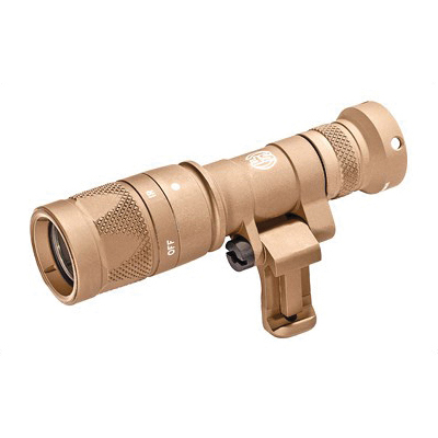 SureFire 340V Scout Pro LED 250 Lumen White/IR Flashlight With Picatinny Mount And Z68 Tailcap, Tan - M340V-TN-PRO - Surefire