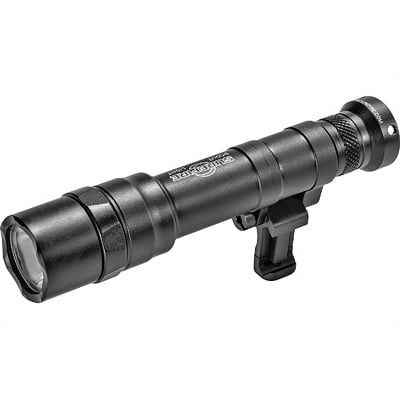 SureFire M640 Scout Pro LED 1500 Lumen Flashlight With Picatinny/M-LOK Mount And Z68 Tailcap, Black - M640DF-BK-PRO - Surefire
