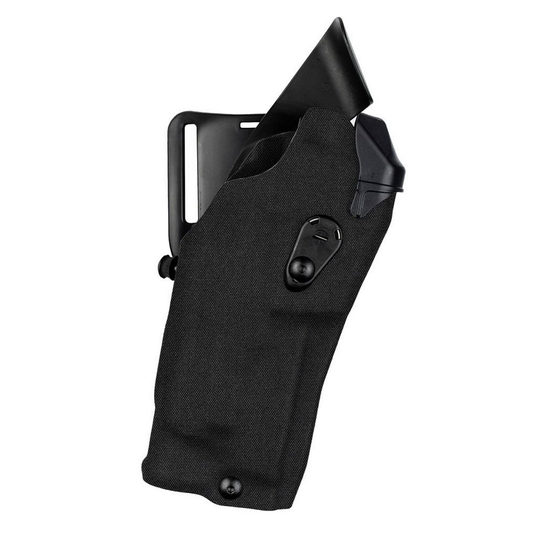 Safariland ALS Right Hand Glock 17 Mid Ride Level I Retention Duty Holster, Black - 6390RDS-832-131