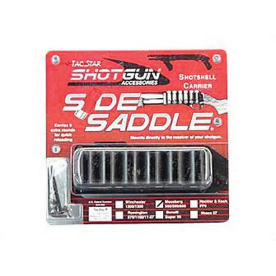 TacStar Mossberg 500/590 12 Gauge 6 Round Side Saddle, Black - 1081159 - Tacstar