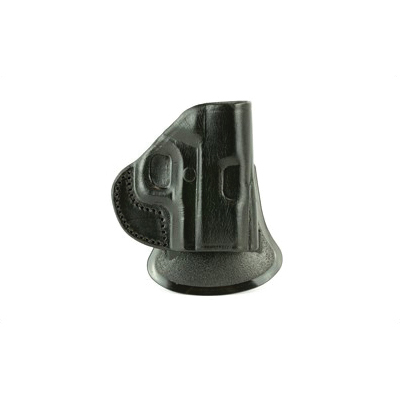 Tagua PD2R Paddle Holster Fits 5" Colt Govt., RH Black Leather - PD2R-200 - Tagua