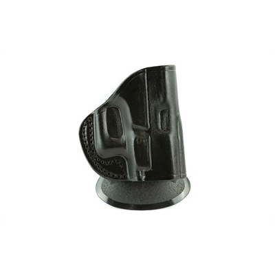 Tagua PD2R Paddle Holster Fits Glock 17/22, RH Black Leather - PD2R-300 - Tagua