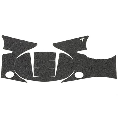 TALON Rubber Adhesive Grip Fits S&W M&P 9MM/357/40 Compact, Black - 704R - Talon Grips