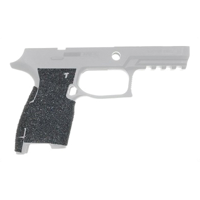 TALON Evolution Rubber Adhesive Grip Fits Sig P250/P320 Compact 9mm/.357/.40/.45, Black - EV07-PRO - Talon Grips