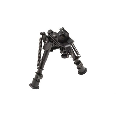 Truglo TAC POD Picatinny Rail/Sling Swivel 6"-9" Adjustable Pivot Bipod, Black - TG8902S