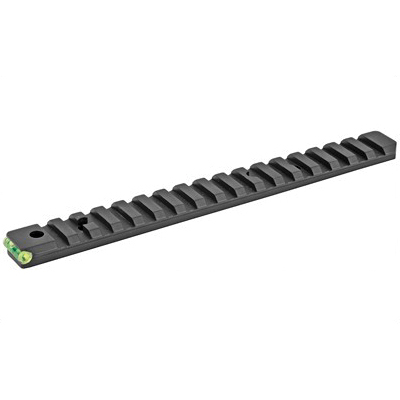Talley  Picatinny Base w/ Includes Anti-Cant Indicator Fits Tikka, Black - P0M714ACI - Talley