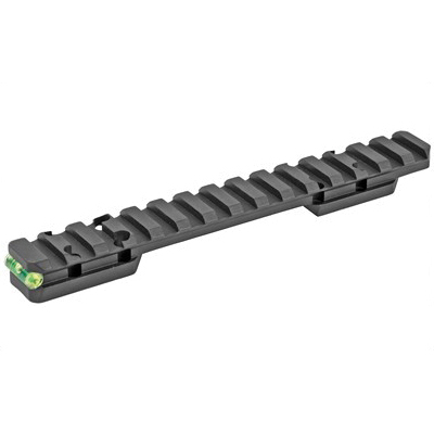 Talley  Picatinny Base w/ Includes Anti-Cant Indicator Fits Browning X-Bolt, Black - P0M735ACI - Talley