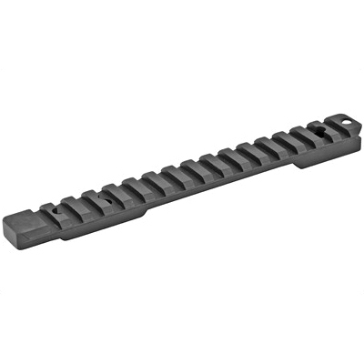 Talley  Picatinny Base w/ Includes Anti-Cant Indicator Fits Remington 700/721/722/725/40X, Black - PLM700ACI - Talley