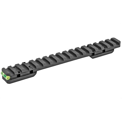 Talley  Picatinny Base w/ Includes Anti-Cant Indicator Fits Browning X-Bolt, Black - PLM735ACI - Talley