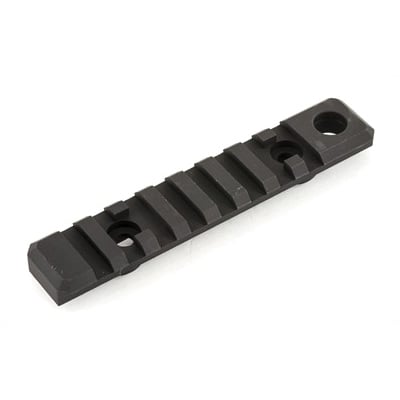 TROY Quick Attach 4.2" Picatinny Rail Section w/ QD Swivel Hole Fits Certain TROY Rails, Black - SRAI-TRX-P4BT-00 - Troy Industries