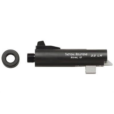 Tactical Solutions Trail-Lite 4" Threaded Barrel 22lr, Matte Black - TL4TEMBNF - Tactical Solutions