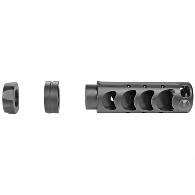 Ultradyne USA 6.5 Creedmoor Apollo MAX Compensator Muzzle Brake w/ 5/8x24 Thread, Steel Nitride - UD10260 - Ultradyne