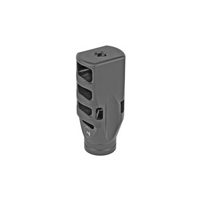 Ultradyne USA Pegasus Compensator Muzzle Brake Fits 556/223 AR Rifles w/ 1/2inx28 Thread, Black Nitride - UD11010 - Ultradyne